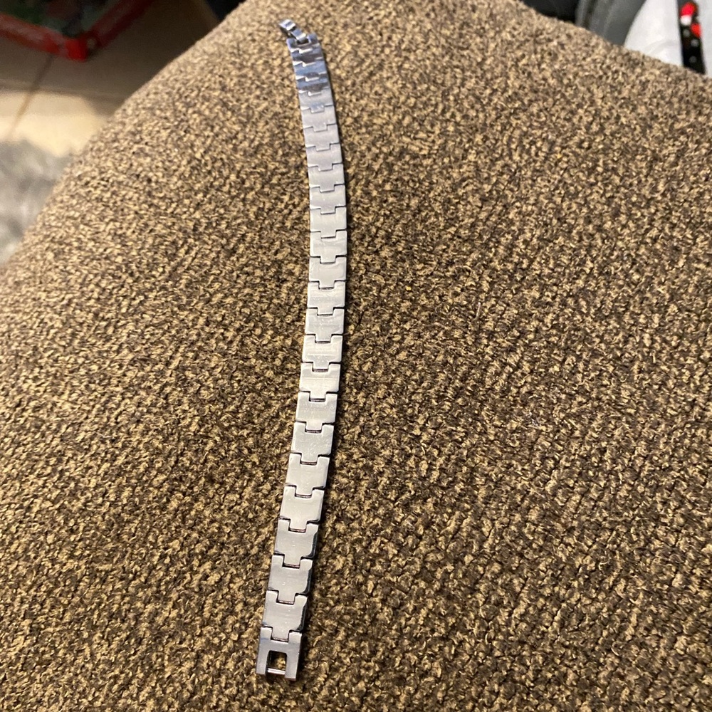 Silver plated bracelet